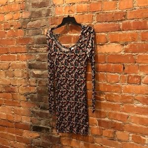 Floral long sleeve dress